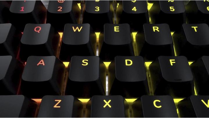 Actual product image Mountain Everest Core TKL Keyboard - MX Silent Red, ISO, DE Layout (DE, Cable)