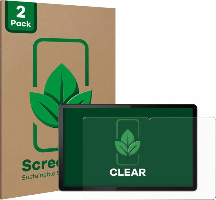ScreenLeaf Protective film sustainable screen protector screen protector film clear transparent (2 Piece, Tab P11)
