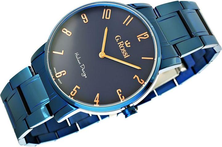 Produktbild Gino Rossi watch 10194B-6F3 (zg257g) blue universal watch (42 mm)