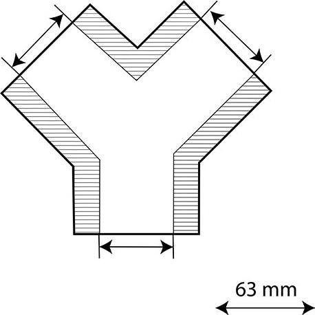 Produktbild Koi-Breeder PVC-U Y-Verteiler