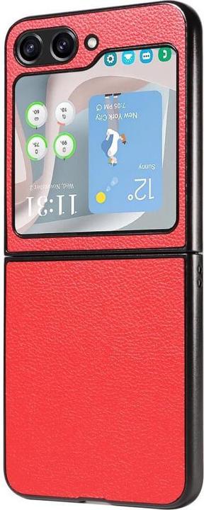 Image du produit Cover-Discount Galaxy Z Flip5 - Housse de protection hybride rouge (Samsung Galaxy Z Flip5)