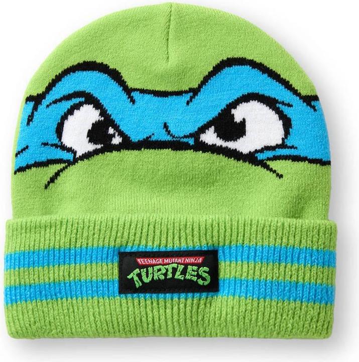 Teenage Mutant NT Hut und HandschuhSet Gesicht Jungen