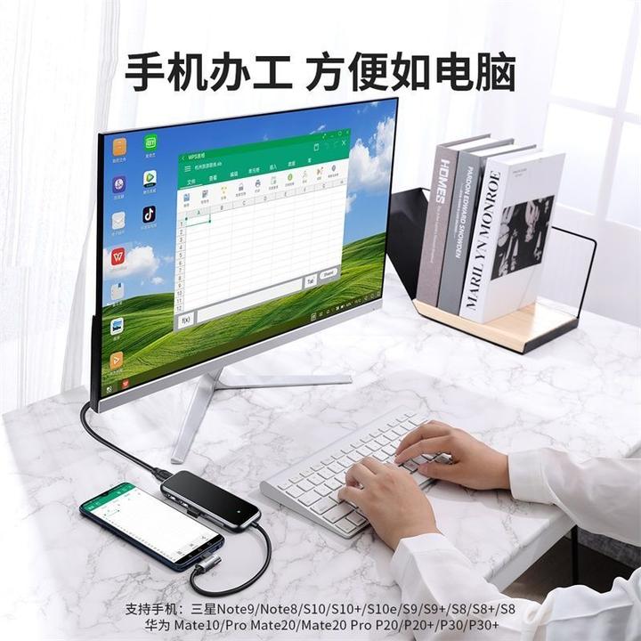Immagine prodotto Baseus Mozzo multifunzionale serie Mirror (USB-C, 7 Porti)