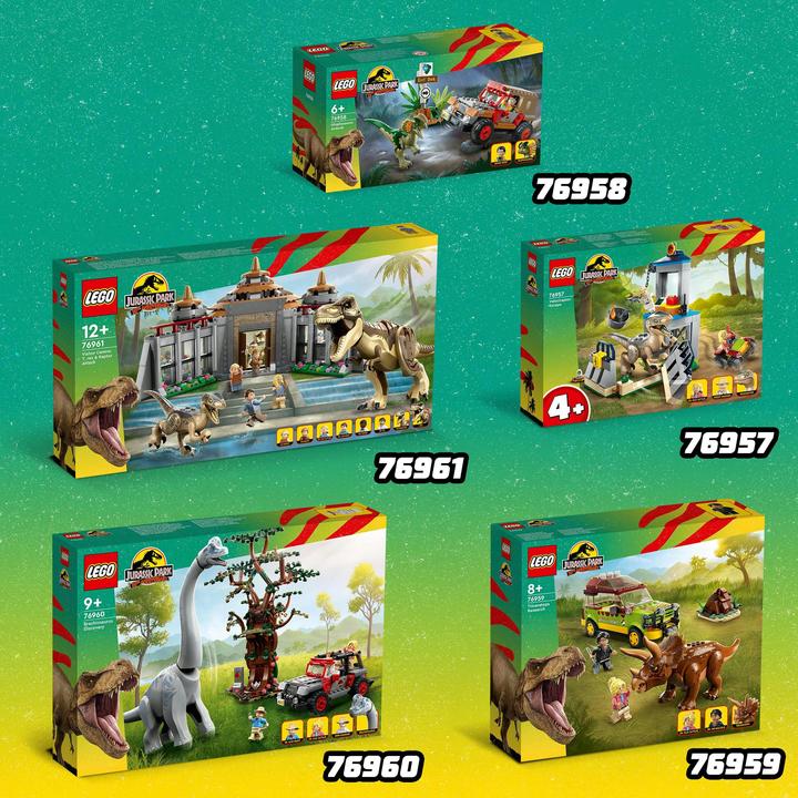 Actual product image LEGO 76960 Discovery of the Brachiosaurus (76960, LEGO Jurassic World)