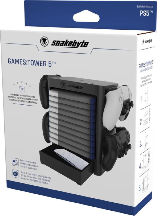 Image du produit Snakebyte Tour de jeux 5 (PS5)