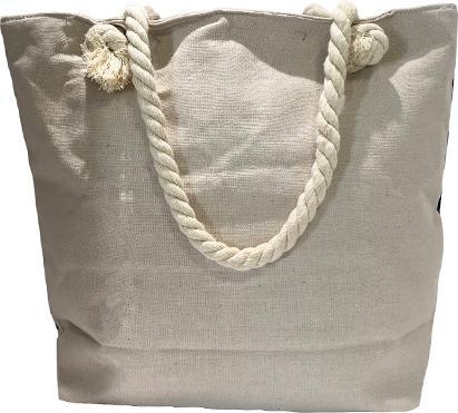 Produktbild Bekos Mandela - Shopper mit Kordelgriffe Lila / Blau