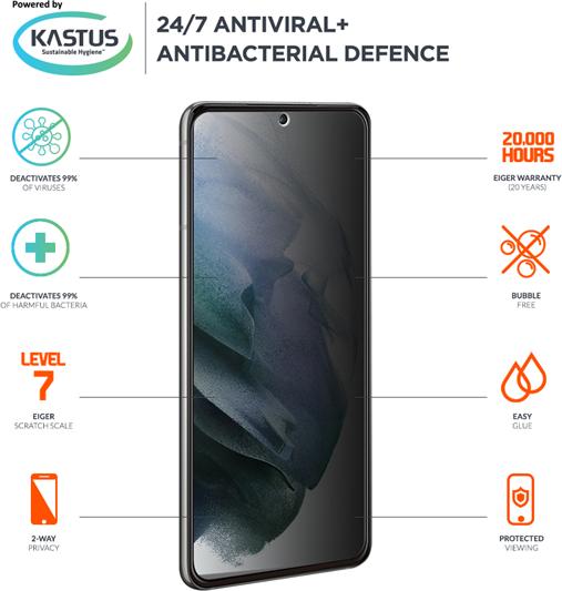 Immagine prodotto Eiger Mountain Glass Black Edge (1 Pezzo/i, Samsung Galaxy S22+)