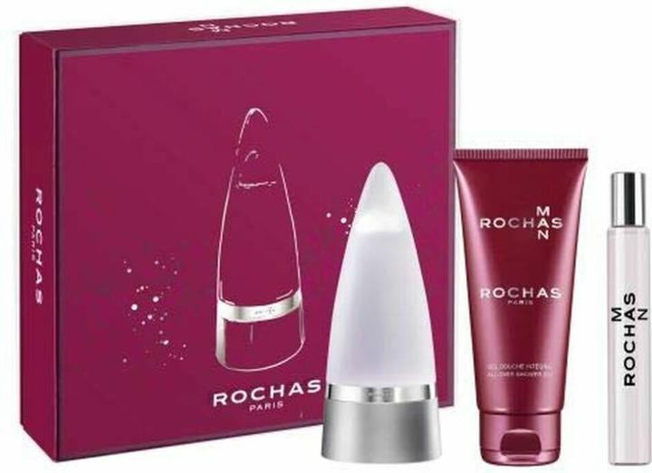 Immagine prodotto Rochas Uomo EDT Spray 100 ml, Gel doccia 100 ml - Miniatura EDT 20 ml. (Eau de toilette, 100 ml)