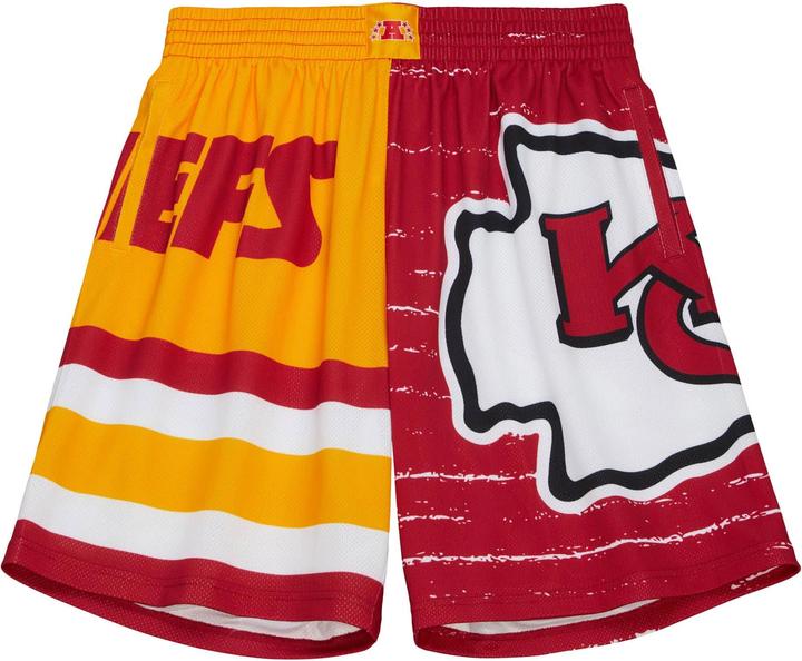Actual product image Mitchell & Ness M&N Kansas City Chiefs JUMBOTRON 3.0 Basketball Shorts (L)