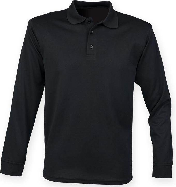 Henbury Coolplus PoloHemd Langarm