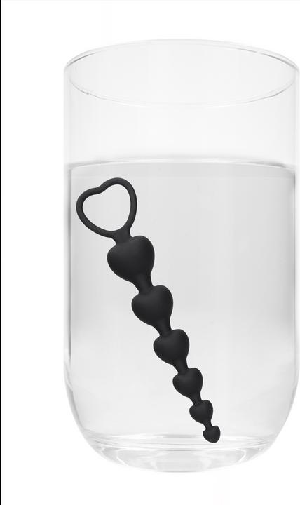 Actual product image Ouch! Anal Heart Beads