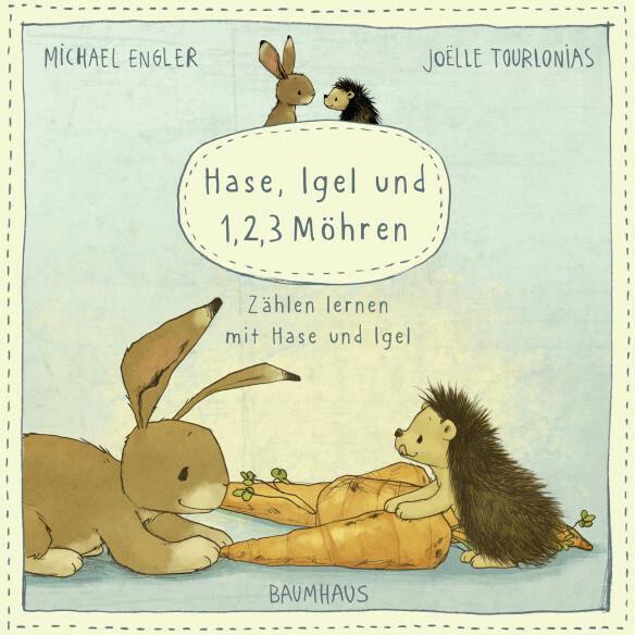 Produktbild Hase, Igel und 1, 2, 3 Möhren (Pappbilderbuch) (Deutsch, Michael Engler, 2021)