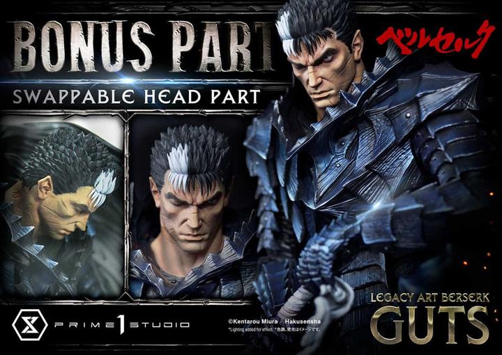 Produktbild Prime 1 Studio Berserk Legacy Art Kentaro Miura Statue statuette 1/6 Guts Bonus Version 45 cm