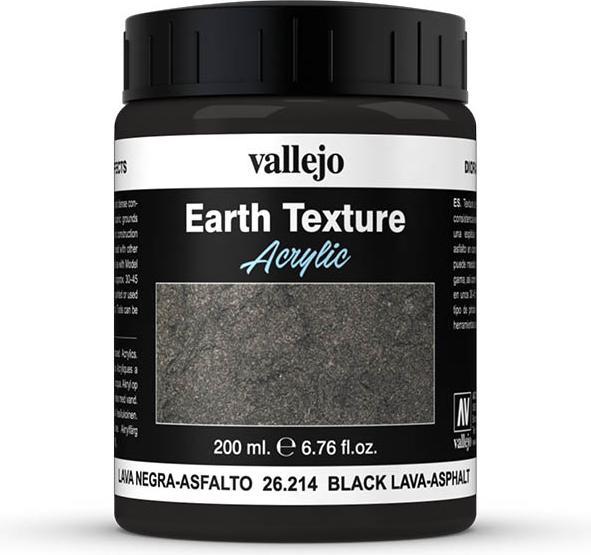 Produktbild AirbrushKing Schwarze Lava 200ml - Vallejo