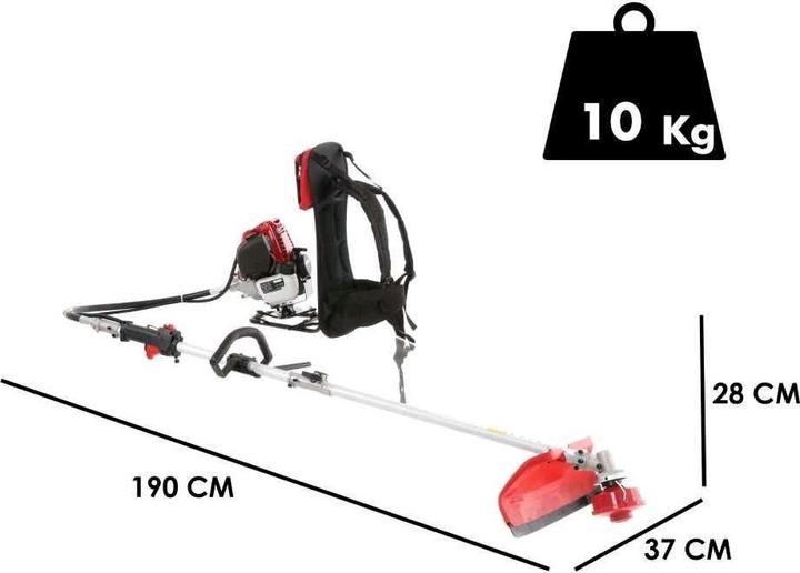 Image du produit GeoTech 4 tempsEssenceSac à dosDébroussailleuse multifonction