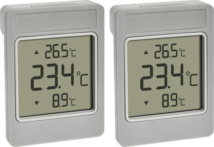 Actual product image TFA Set of 2 digital outdoor thermometers