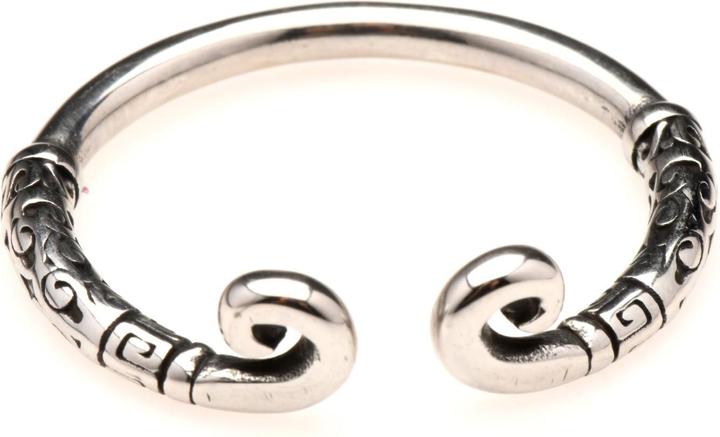Actual product image Master Series XR Brands - Stainless Steel Glans Ring - Silver (2.40 cm)