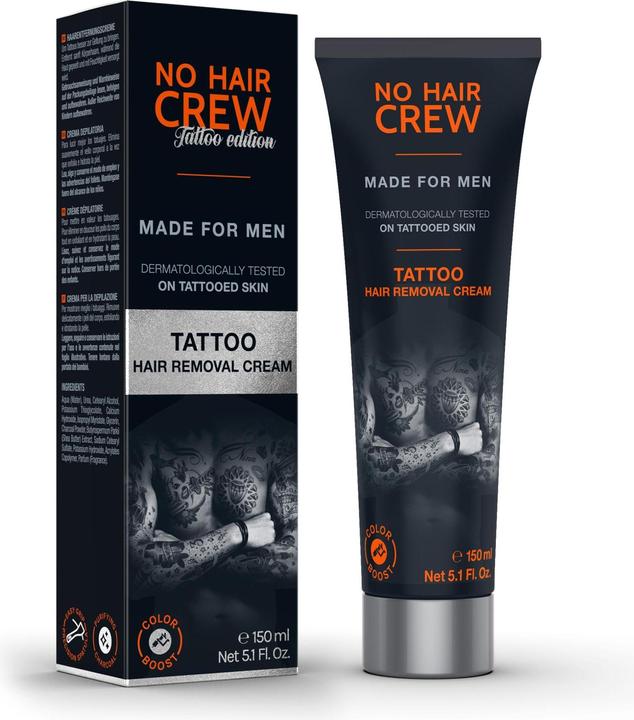 Immagine prodotto No Hair Crew Crema depilatoria Tattoo Edition 150 ml (150 ml, 1 x)