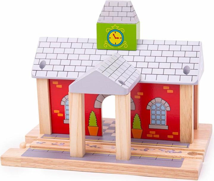 Immagine prodotto Bigjigs Stazione ferroviaria in legno