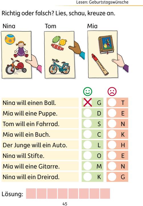Immagine prodotto Il mio blocco puzzle tedesco di prima elementare (Tedesco, Walther, Stefanie, 2023)
