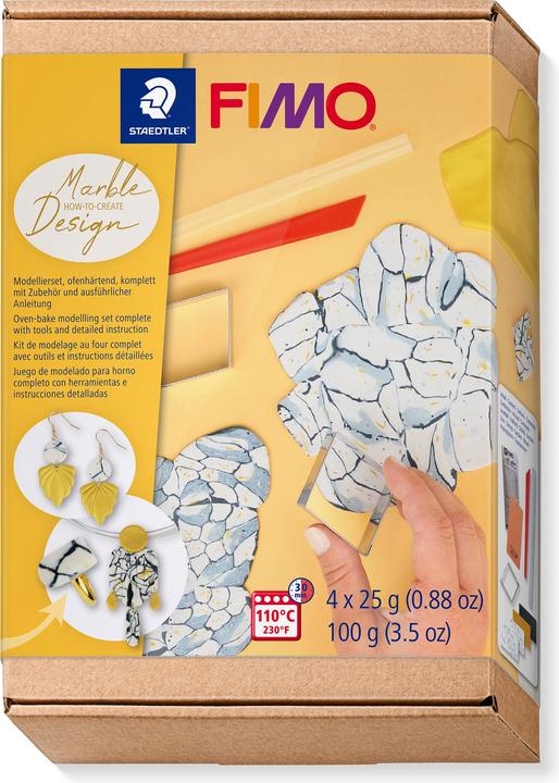 Actual product image Fimo MARBLE DESIGN - Modelling clay