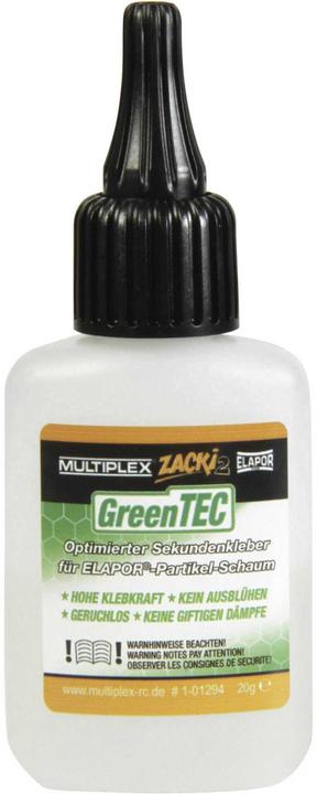 Actual product image Multiplex zacki 2 greentec 20g second adhesive (20 g)