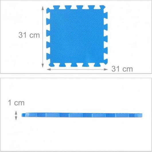 Image du produit Relaxdays 24tlg. Bodenmatte (1 cm)