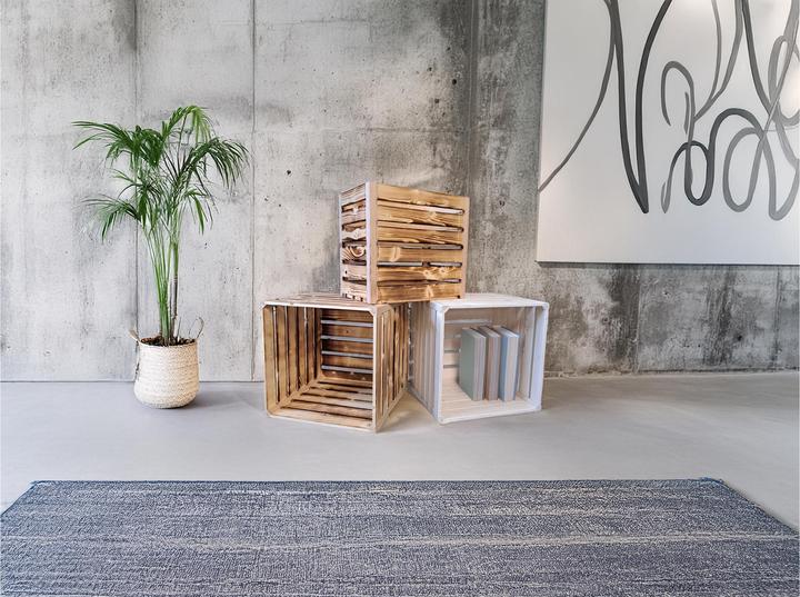 Actual product image Holz Zollhaus Holzharasse Weiss, 23.3 x 35 x 32 cm