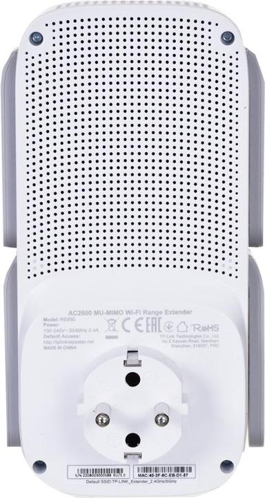 Image du produit TP-Link RE650 DE-Version Schuko (1733 Mbit/s, 800 Mbit/s)