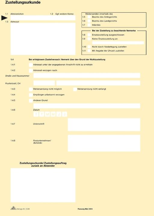 Valori nutrizionali e ingredienti Rnk Modulo editore "Certificato di servizio", DIN A4 (200 x)