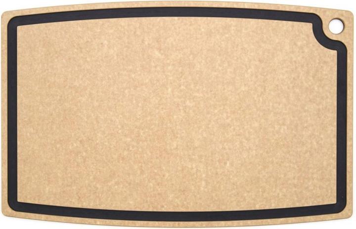 Produktbild Epicurean Schneidebrett schwarz/natur mit Saftrille 51x38cm