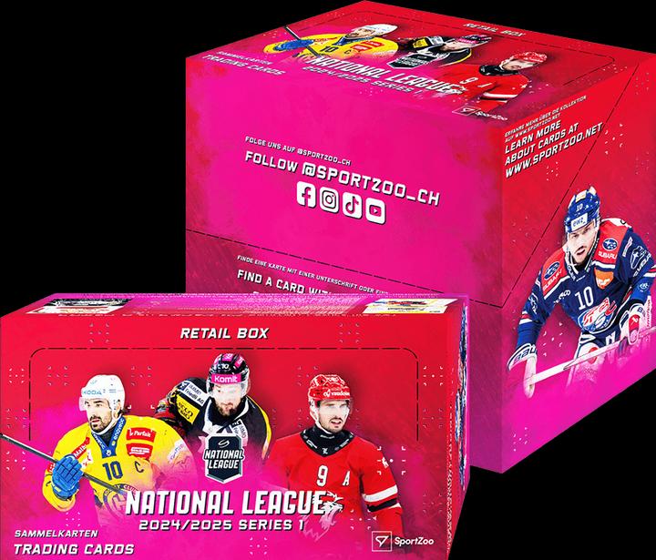 Actual product image SportZoo Retail Box National League 2024/2025 - Series 1