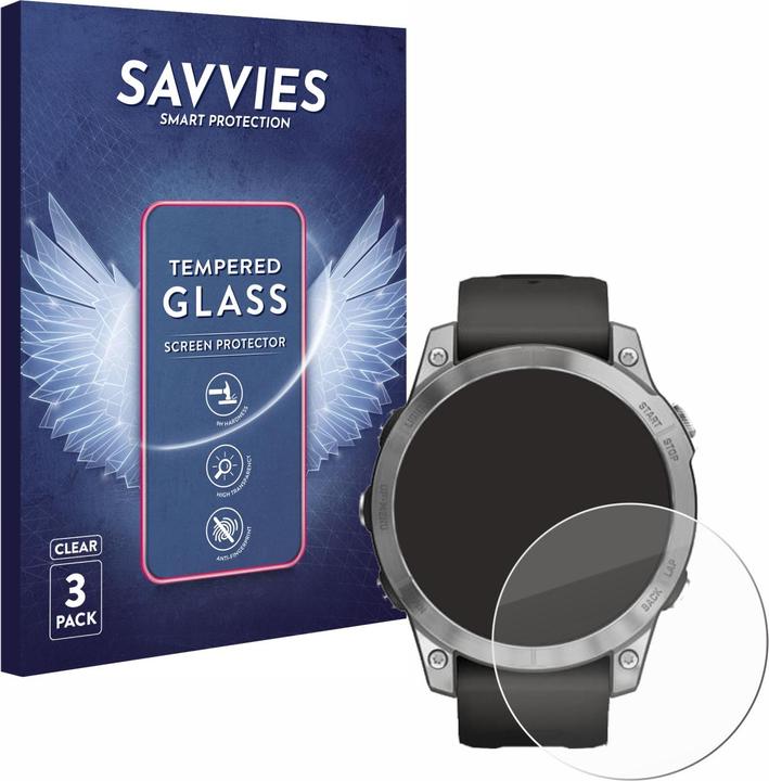 Savvies Panzerglas Hartglas Displayschutz