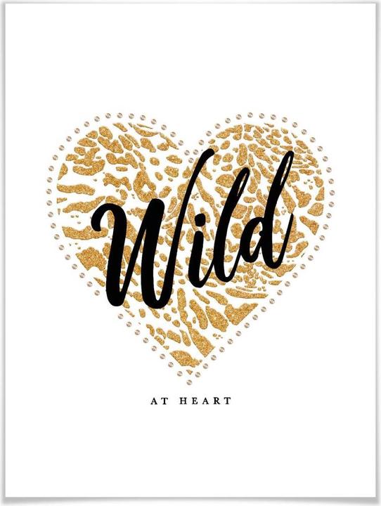 Actual product image Trenddeko Wild at Heart (30 x 40 cm)