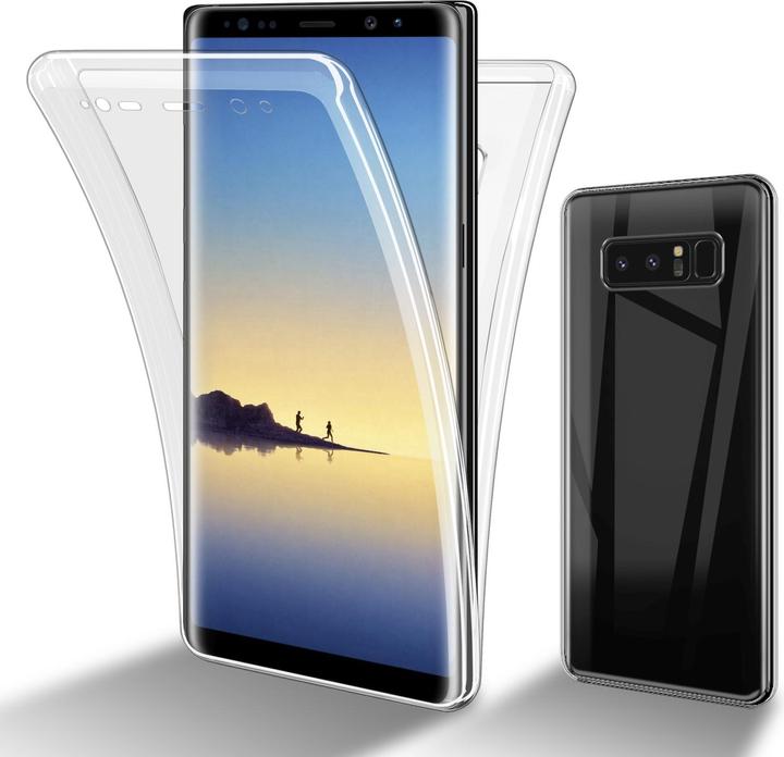 Actual product image Cadorabo TPU Hull 360 Degree Case (Samsung Galaxy Note 8)