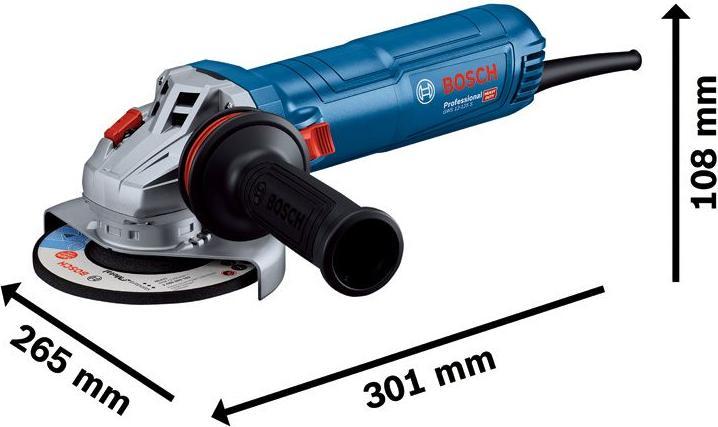 Immagine prodotto Bosch Professional SZLIFIERKA KĄTOWA 125mm 1200W GWS 12-125 S (125 mm)