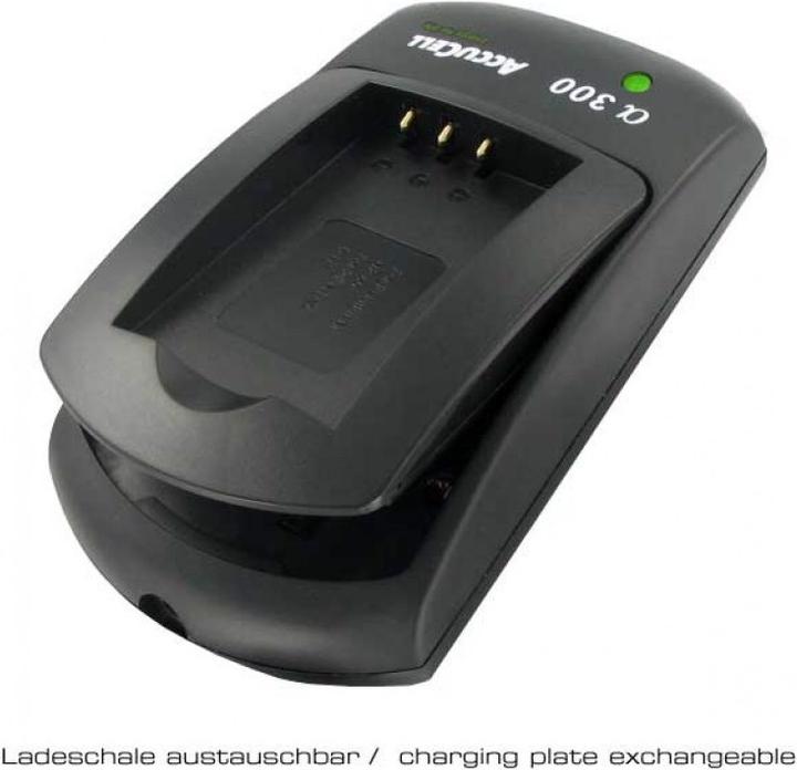 Actual product image AccuCell Ladegerät passend für Canon NB-6L, NB-6LH, IXUS 85 IS (Camera battery charger)