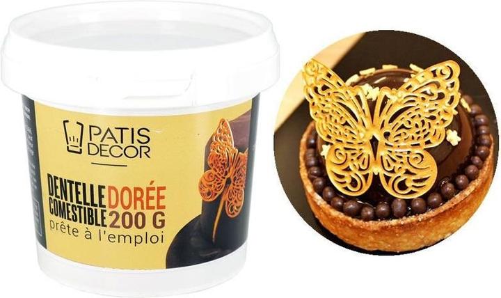 Actual product image Städter Lace decor paste gold (100 g)