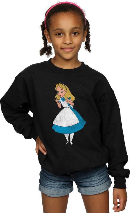 Actual product image Disney Girls Alice In Wonderland Classic Alice Sweatshirt (140, 146)