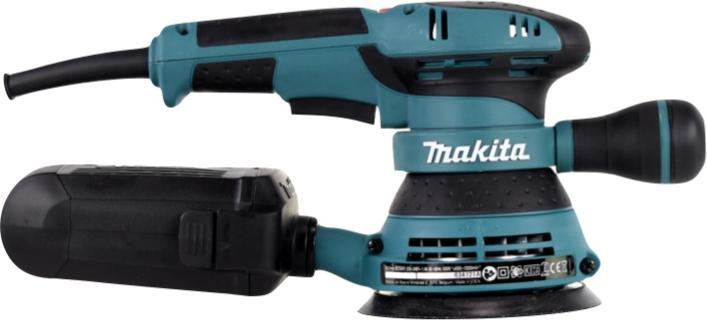Actual product image Makita BO 5041 Random orbit sander / grinder 300 W 125 mm + 2x Toolbrothers SPIDER Mains grinder (Eccentric grinder, 300 W)