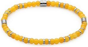 Sagapo S'Agapo Elastic Beaded Bracelet Madera Sad11