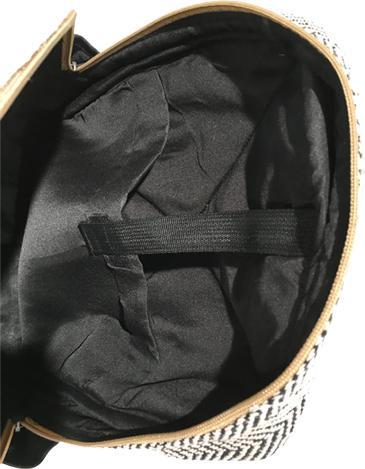 Produktbild Bekos Grosser Rucksack aus Hanffaser Zipper (30 l)