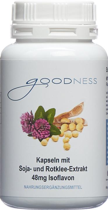 Image du produit Goodness Soja-Rotklee-Isaflavon caps (90 pièce(s), Capsules, 75 g)