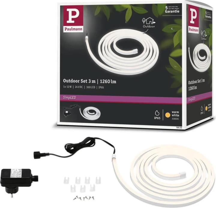 Actual product image Paulmann SimpLED (Warm white, 300 cm, Indoor)
