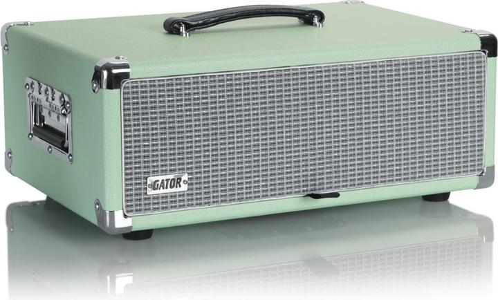 Produktbild Gator Cases GR-RETRORACK-3SG Retro Rack Vintage Amp Vibe Rack Case 3U Seafoam Green (Zubehör)