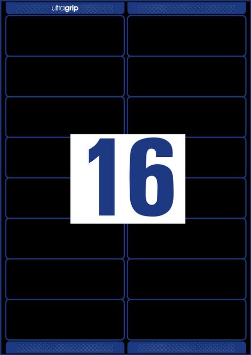 Actual product image Avery Address labels 99.1x33.9mm L7162-100 weiss 1600 Stk./100 Blatt