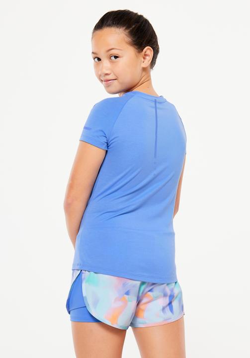 Image du produit Decathlon T-shirt fille respirant - S500 bleu (10, 11, 12)