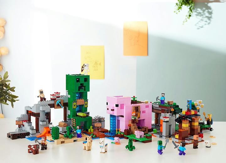 Produktbild LEGO Das Schweinehaus (21170, LEGO Minecraft)