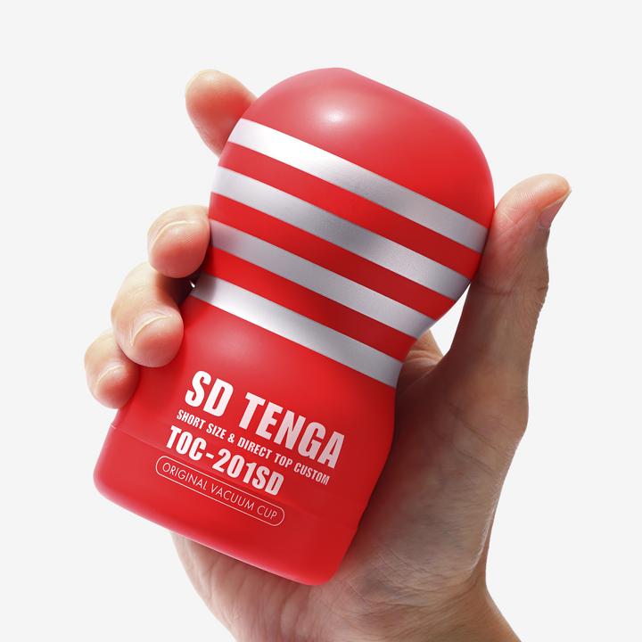 Productafbeelding Tenga SD ORIGINAL VACUUM CUP - korte masturbator gemaakt van TPE
