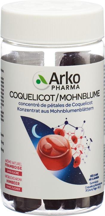Actual product image Arkopharma Arkogummies Mohnblume (60 Piece, Gummies, 198 g)
